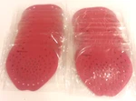 Lot Of 24 Hospeco Health Gards Cherry 03901 Vinyl Urinal Screens Red New. Fixed Price $32.99.