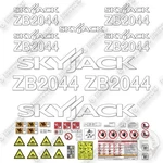 Skyjack ZB2044 Zoom Boom Decal Kit Telehandler Crane- Aftermarket. Fixed Price $274.95.