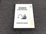 Gehl GE272 GE292 GE342 GE362 Crawler Excavator Owner Operator Manual 908125A. Fixed Price $94.14.