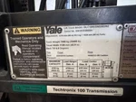 2010 Yale GLC100VXNGSE092 48" Forks Lp Gas Side Shifter Forklift 7,029 Hours. Fixed Price $12000.00.