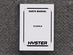 Hyster Forklift S120XLS Parts Catalog Manual. Fixed Price $106.23.