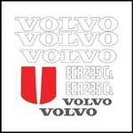 Volvo ECR235CL Decals Sticker Kit For Excavator. Fixed Price $164.89.