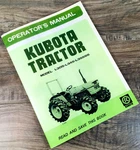 Kubota L305DT L345DT L355SS Tractor Operators Owners Manual 4WD 2WD. Fixed Price $17.97.