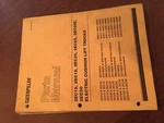 Caterpillar 15 18 25 20 30 Trucks Forklift Parts Manual Book A2E 2EC. Fixed Price $57.60.