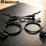 Bucklos E-bike Hydraulic Brakes Set Front/rear 4-PISTONS Power Off 1150&1950MM. Fixed Price $75.88.