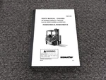 Komatsu Ax FG15S-16 FG15ST-16 FG18S-16 FG18ST-16 Forklifts Parts Catalog Manual. Fixed Price $209.30.