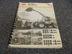 Jcb 520-2HL 520-4HL Telescopic Telehandler Operator Manual. Fixed Price $101.03.