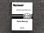 Vermeer Drill Navigator D16X20 Series Ii Parts Catalog Manual. Fixed Price $139.67.