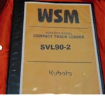 Kubota Skid Loader Service Manual SVL90-2 Workshop Full Color Printed. Fixed Price $52.78.