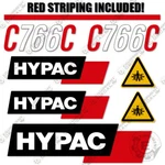 Fits Hypac C766C Kit Roller Equipment Decals - Year Outdoor 3M Vinyl!. Fixed Price $154.95.