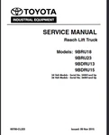 Toyota Forklift 9BRU18 9BRU23 9BDRU13 9BDRU15 Service Repair Manual Pdf Usb. Fixed Price $39.99.