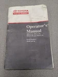 Toyota Forklift 7BNCU15 7BNCU18 7BNCU20 7BNCU25 Operator Manual. Fixed Price $65.00.