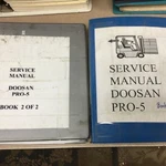 Doosan Daewoo PRO-5 Service Shop Repair Manual Fork Lift Truck Guide, SB4249E. Fixed Price $199.99.