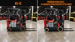 2022 Raymond 4750C50S -- 5,000 Lb. Capacity Electric Premium Forklift. Fixed Price $16900.00.