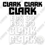 Fits Clark ECX30 Decal Kit Forklift - 7 Year Outdoor 3M Vinyl!. Fixed Price $59.95.