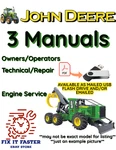 John Deere 848H Skidder Owners Service Repair Engine Manual Pdf Usb. Fixed Price $49.00.