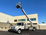 2004 International 4300 Manitex Skycrane 75' Boom 18' Flatbed Truck Pto Bidadoo. Fixed Price $25995.00.