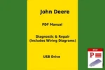 John Deere 3032E 3036E 3038E Utility Tractor Diagnostic Repair Manual See Desc.. Fixed Price $24.99.