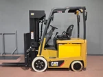 2017 Caterpillar EC25EN2 Electric Quad Mast 5000 Lb Cushion Tire Forklift. Fixed Price $18985.00.
