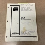 Hyster W3C Winch Parts Manual Book Catalog List D3B D4H D5C TD7G TD8H FD5/7+. Fixed Price $39.99.