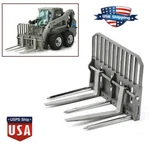 Bobcat Skid Steer Loader Metal Fork Bucket 1/14 Engineering Hydraulic Part. Fixed Price $68.02.