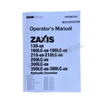 Hitachi 250LC-6N 300LC-6N 350LC-6N 380LC-6N Excavator Operators Manual. Fixed Price $89.00.