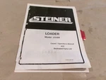 Steiner Loader Model LD300 Owner/operator's Manual And Illustrated Parts List. Fixed Price $18.99.