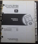 John Deere 344H Wheel Loader Technical Service Shop Tests Manual Book. Fixed Price $189.99.