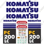 Fits Komatsu PC200LC-7 Decal Kit Excavator Sticker Replacements Year Vinyl!. Fixed Price $274.95.