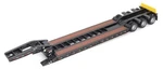 King TK120 Hydraulic Gooseneck Trailer Black 1/50 By Diecast Masters 71137. Fixed Price $99.99.