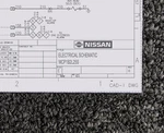Nissan MCP1B2L25S Forklift Electrical Wiring Diagram Schematic Manual. Fixed Price $172.25.