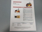 Dynapac CP142 Roller Compactor Brochure Page. Fixed Price $20.00.