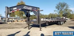 Carhauler Gooseneck Ton Deckover Equipment Trailer 35FT Flat Bed 210GN 30+5. Fixed Price $18995.00.