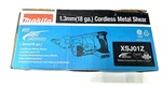 Makita 18V Lxt Lithium Ion Cordless Gauge Straight Shear (XSJ01Z). Fixed Price $350.00.