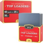 Case 1000 Cbg Brand 3 X 4 Toploaders Holders & 1,000 Card Soft Sleeves. Fixed Price $84.99.