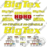 Fits Big Tex 22GN Ph Kit Dual Trailer Decals - 7 Year Outdoor 3M Vinyl!. Fixed Price $154.95.