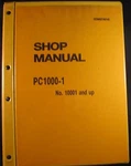 Komatsu PC1000-1 And PC1000LC-1 Excavator Shop Manual. Fixed Price $50.00.