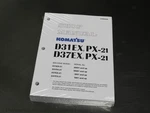 Komatsu D31EX-21, D31PX-21, D37EX-21, D37PX-21 Crawler Dozer Service Manual Book. Fixed Price $69.63.