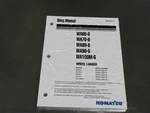 Komatsu WA65-6, WA70-6, WA80-6, WA90-6,WA100M-6 Wheel Loader Service Manual Book. Fixed Price $69.57.
