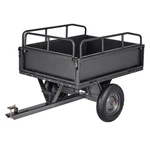 500LB Load 10 Cubic Feet Steel Dump Trailer 14X3.5IN Off-road Tires. Fixed Price $293.75.