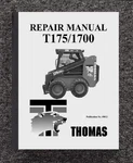 175 1700 Skid Steer Tractor Workshop Service Repair Manual Thomas. Fixed Price $27.13.