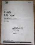 Caterpillar 450F Backhoe Loader Parts Manual Book S/n HJR00001-UP. Fixed Price $99.99.