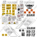 Fits Hamm HD12 Kit Smooth Drum Vibratory Tandem Roller Decals - 3M Vinyl!. Fixed Price $134.95.