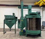 Goff 2448 Spinner Hanger Shot Blaster W/dust Collector - Lmc #51728. Fixed Price $47500.00.