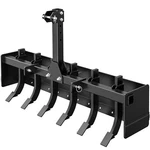 54.25" Width Box Blade Tractor Attachment W/ 6 Scarifier Shank Cate & 1. Fixed Price $340.09.