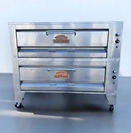 Montague 25P-2 Double Deck Gas Or Propane Oven Casters Refurbished. Fixed Price $19000.00.