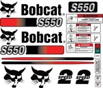 Fits Bobcat S550 Kit Skid Steer / Safety Decals 3M Vinyl Free Shipping. Fixed Price $78.95.
