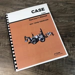 Case DH4B Trencher Plow Operators Manual Owners Book Maintenance Adjustments. Fixed Price $46.97.