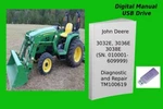 John Deere 3032E 3036E 3038E Compact Utility Tractor Diagnostic Manual See Desc.. Fixed Price $24.99.