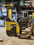 2002 Crown RR5020-45 Reach Truck 4500# Cap 189" Lift Refurbished Battery. Fixed Price $8500.00.